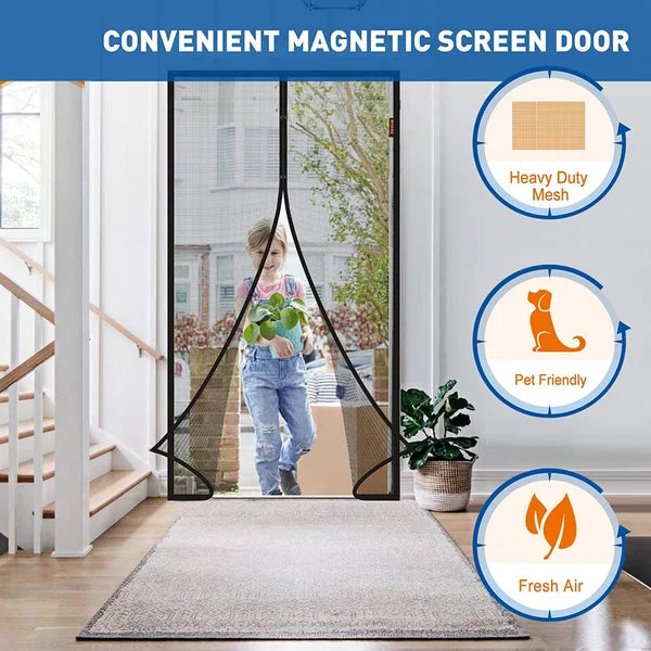 Magnetic Door Mesh – Seamless Entry & Bug-Free Living