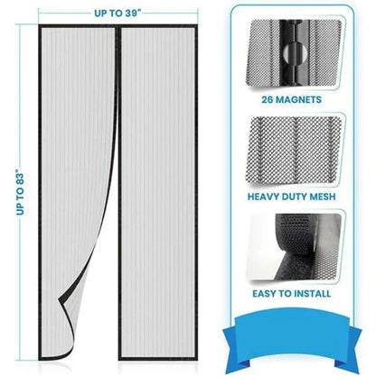 Magnetic Door Mesh – Seamless Entry & Bug-Free Living