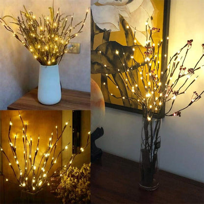 Festive & Enchanting LED Branch Lights – Cozy Glow for Holidays and Beyond