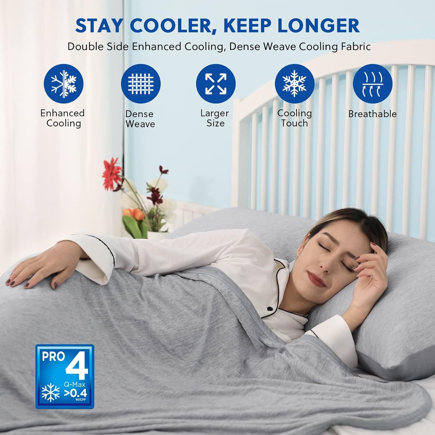 Magic Arctic Cooling Blanket - AWARD WINNING COMFORTER FOR HOT SLEEPERS