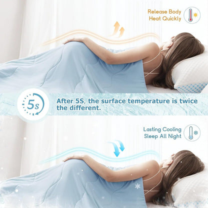 Arctic® Deep Sleep Cooling Comforter – CoolBreeze 10x ice cool