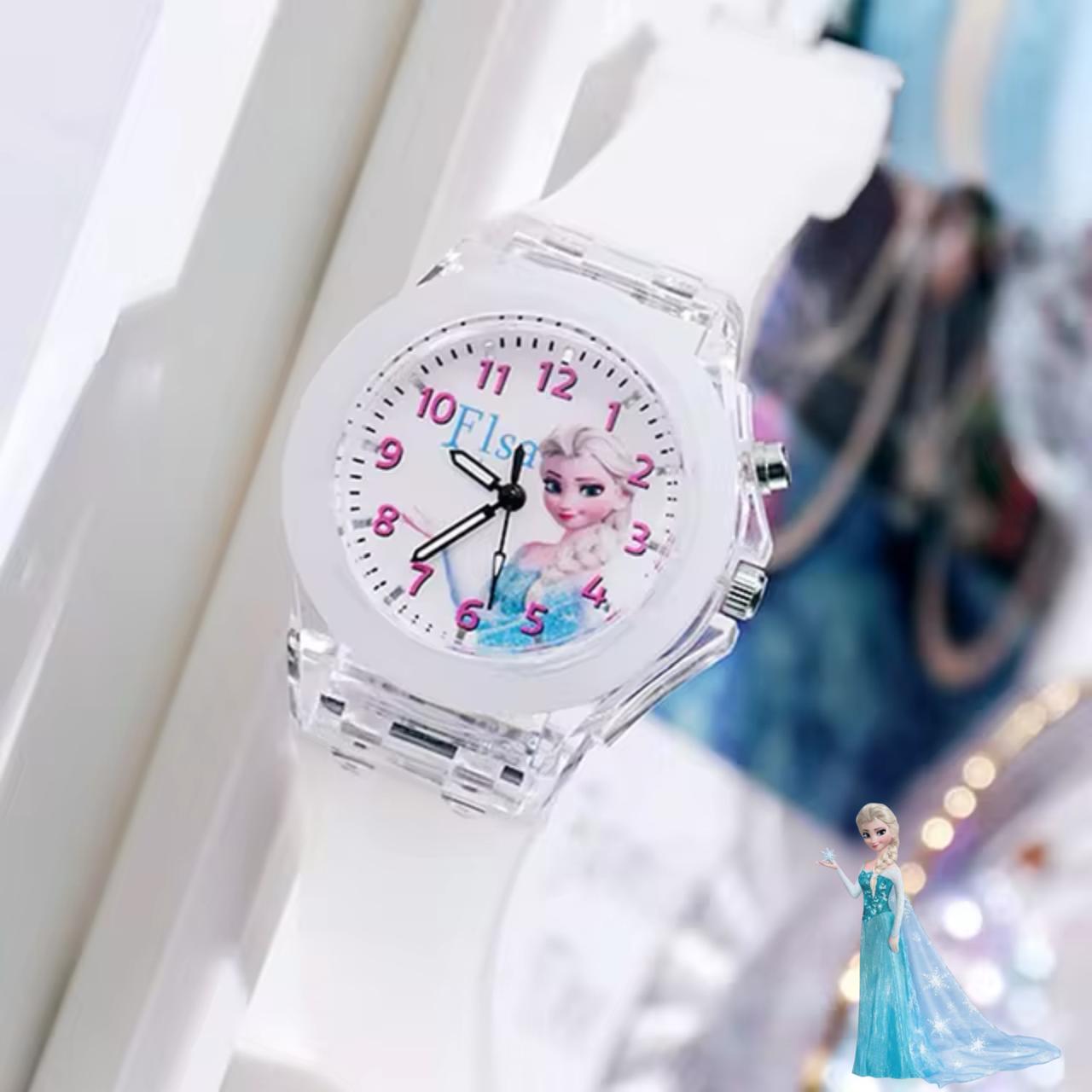 Disney Frozen Princess Elsa & Sophia LED Kids Watch