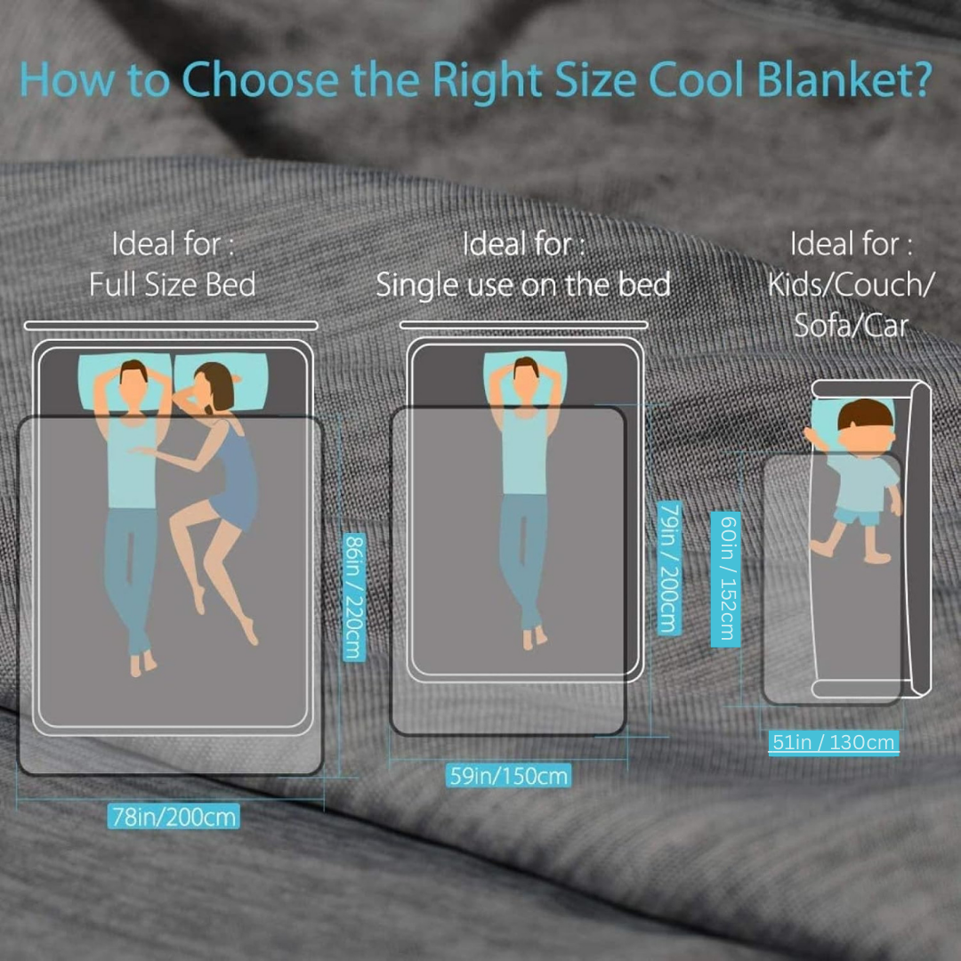 Magic Arctic Cooling Blanket - AWARD WINNING COMFORTER FOR HOT SLEEPERS