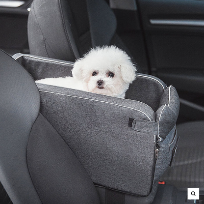 Premium Console Pet Travel Seat – Safe & Cozy Journeys