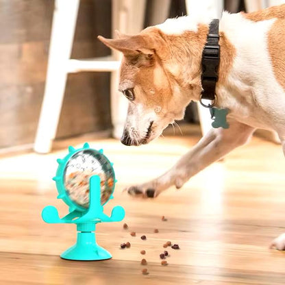 360° Rotating Pet Food Dispenser – Fun & Healthy Feeding for Your Pet