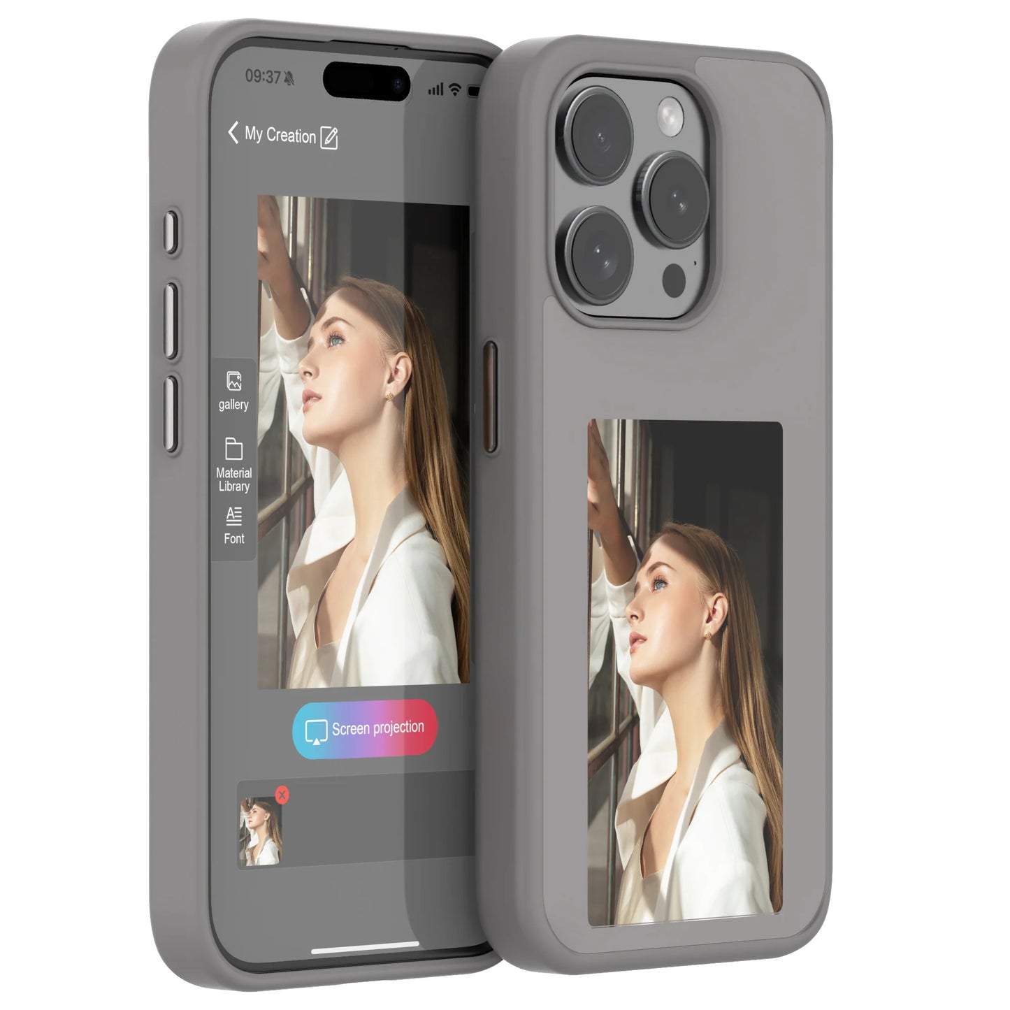 The InkVue™ AI Intelligent NFC phone case