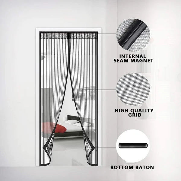 Magnetic Door Mesh – Seamless Entry & Bug-Free Living