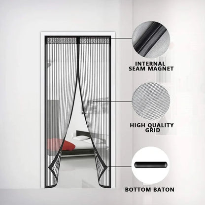 Magnetic Door Mesh – Seamless Entry & Bug-Free Living